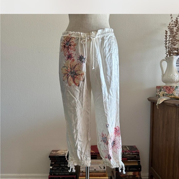 Sooki Pants - Floral Drawstring Pants